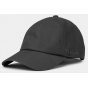 Black Waxed Cotton Baseball Cap - Tilley