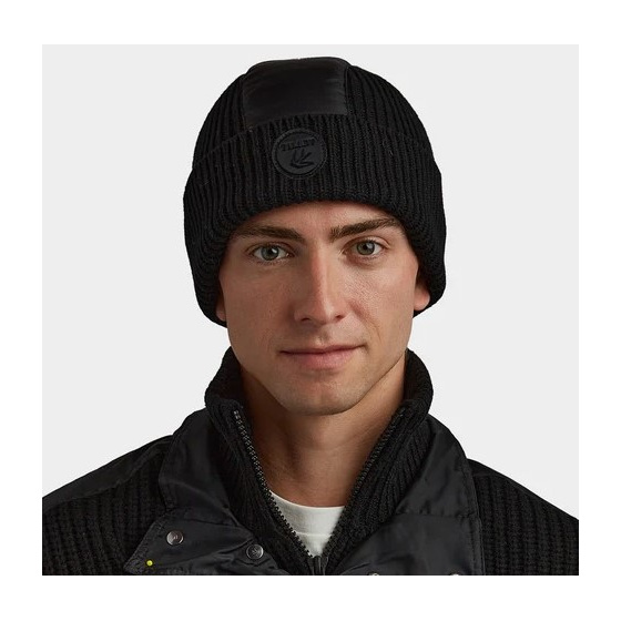 Black Merino Wool Tech Beanie - Tilley