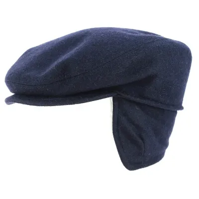 Casquette Firenze Cache-Oreilles Bleu marine - Traclet