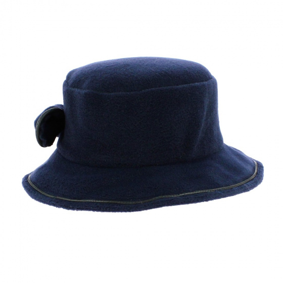 Chapeau Bob Corine polaire marine - Traclet