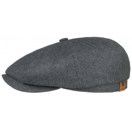 Summer Hatteras Cap In Silk Columbus - Stetson