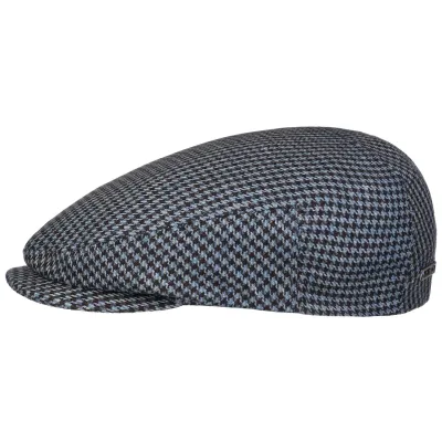 Casquette Plate Honeycomb Coton Bleu - Stetson