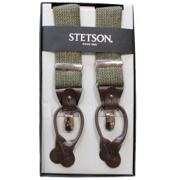 Vernazza Linen & Cotton Suspenders - Stetson