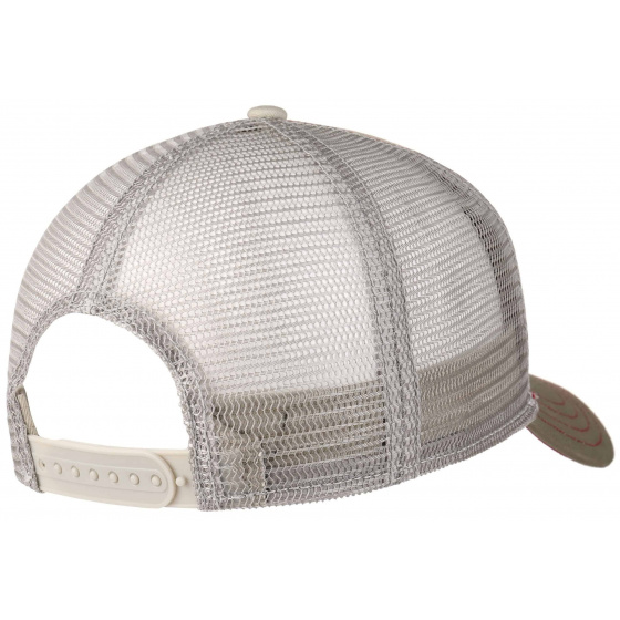 Beige Cotton Shafter Snapback - Stetson