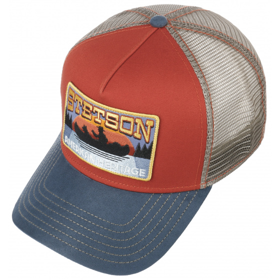 Stetson Cotton Canoe Trucker Cap