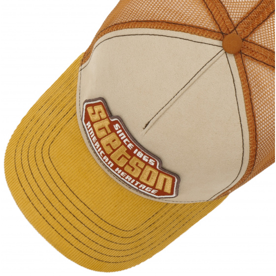 Casquette Trucker Coton American Heritage Brickstone - Stetson Casquette Trucker Coton American Heritage Brickstone - Stetson
