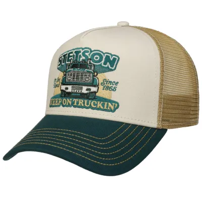 Casquette Trucker Coton Keep On Trucking - Stetson