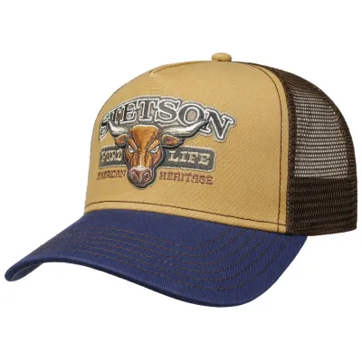 Casquette Trucker Cap Bull Coton - Stetson