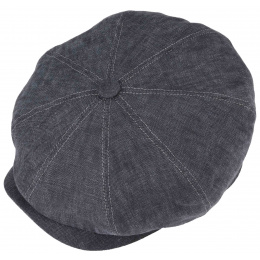 Hatteras Linen Denim Cap - Stetson