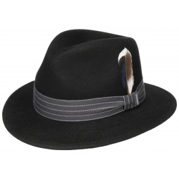 Traveller Hat Benji Woolfelt Black - Stetson