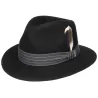 Traveller Hat Benji Woolfelt Black - Stetson  Reference : 19627| Traclet Hat Shop