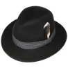 Traveller Hat Benji Woolfelt Black - Stetson  Reference : 19627| Traclet Hat Shop