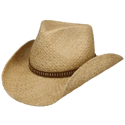 Clayton Proof Natural Straw Cowboy Hat - Stetson  Reference: 19628| Traclet Hat Shop