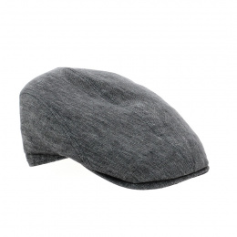 Casquette plate Adam Lin Anthracite - Traclet