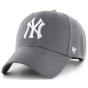 Yankees NY Grey Snapback Cap - 47 Brand