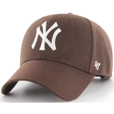 Yankees NY Brown Snapback Cap - 47 Brand Reference: 19647| Traclet Hat Shop