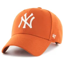 Yankees NY Orange Snapback Cap - 47 Brand Reference: 19648| Traclet Hat Shop