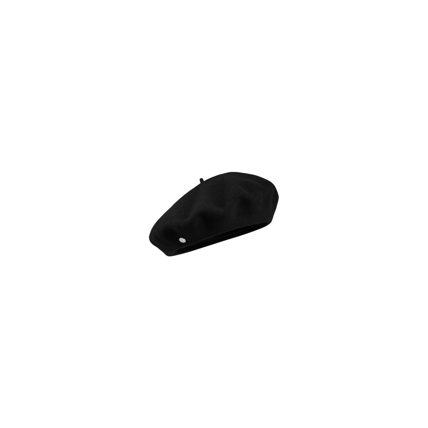 Béret Basque 9 Pouces Noir Héritage par Laulhère