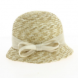 Maithe Straw Cloche Hat