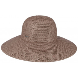 Ladies Toyo Dusty Rose Wide-Brimmed Hat - Stetson