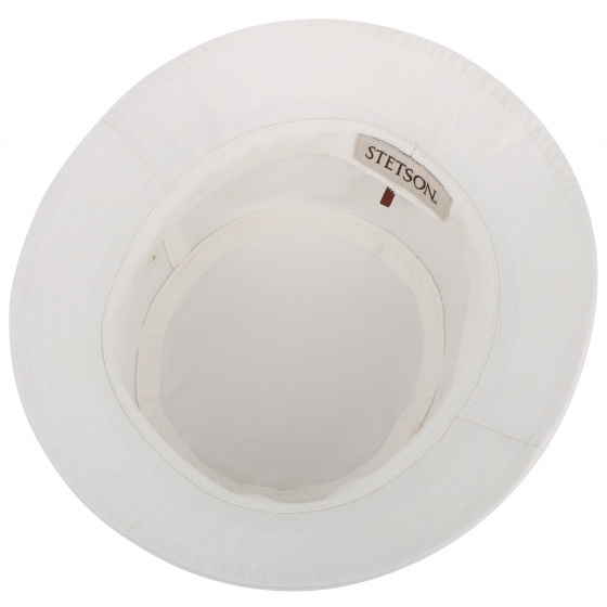 Bob Coton Twill Coton Blanc UPF 40+ - Stetson Bob Coton Twill Coton Blanc UPF 40+ - Stetson