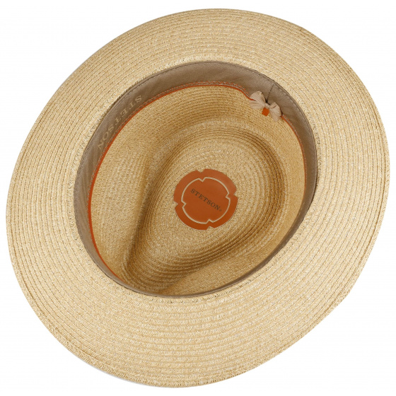 Chapeau Fedora Reedley Beige - Stetson Chapeau Fedora Reedley Beige - Stetson