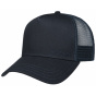 Navy Cotton Trucker Baseball Cap - Stetson
