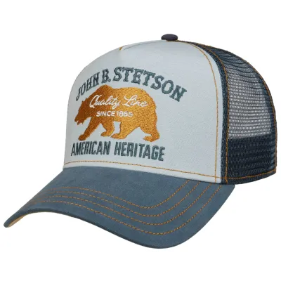 Snapback Shafter Coton Bleu - Stetson