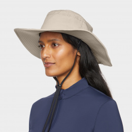 Dunes Solar eclips Nylon Beige Pebble UPF50+ Hat - Tilley