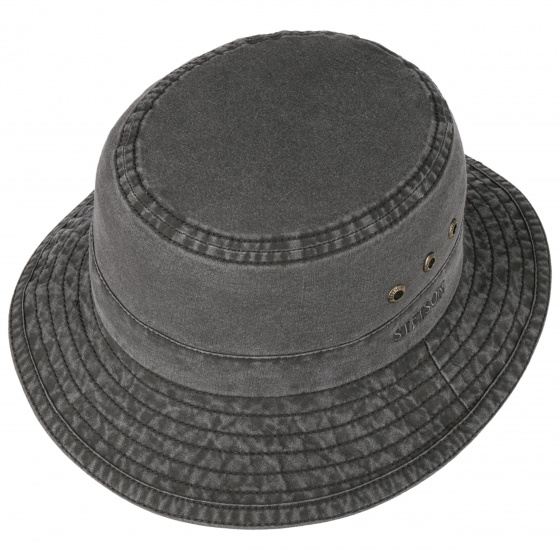 Bob Reston Coton Biologique Noir - Stetson Bob Reston Coton Biologique Noir - Stetson