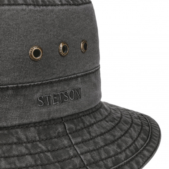 Bob Reston Coton Biologique Noir - Stetson Bob Reston Coton Biologique Noir - Stetson