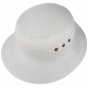 Reston Organic Cotton White Bucket Hat - Stetson