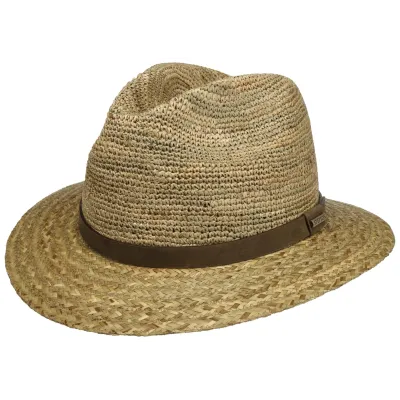 Stetson Natural Straw Corowa Traveller Hat Reference: 19686| Chapellerie Traclet