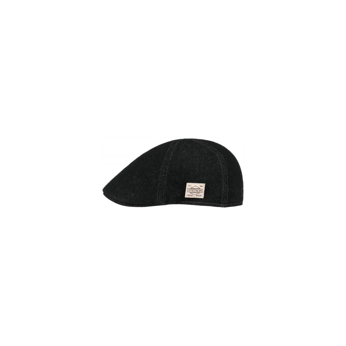 Texas Leeds Denim Cap Black Cotton - Stetson