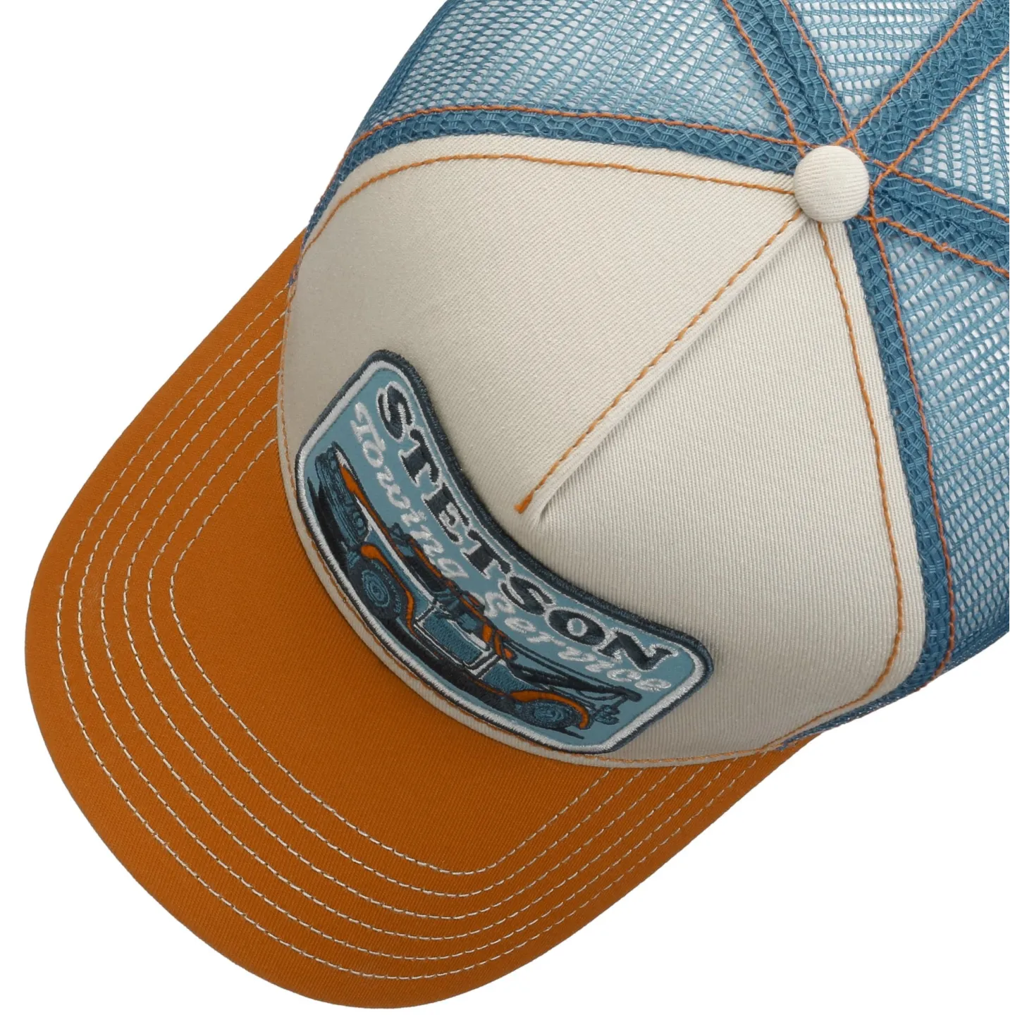 Casquette Trucker Cap Stetson's Garage  - Stetson  Reference : 19700| Chapellerie Traclet