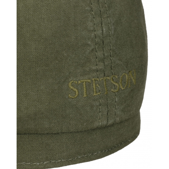 Casquette Hatteras Coton Biologique Olive UPF 40+ - Stetson
