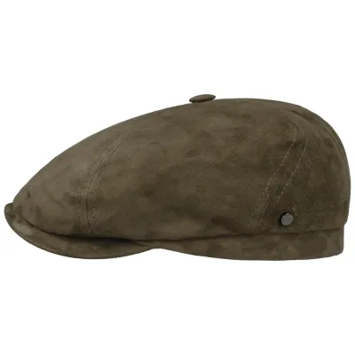 Casquette Brooklin Ballintoy Cuir Marron - Stetson