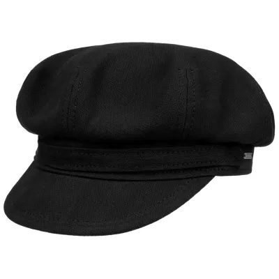 Casquette Gavroche Coton Noire UPF 40+ - Stetson