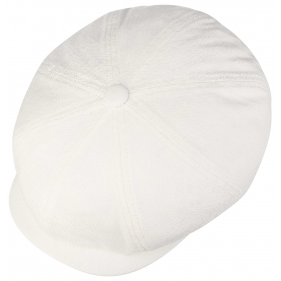 Casquette Hatteras San Diego Coton Blanche UPF 40+ - Stetson