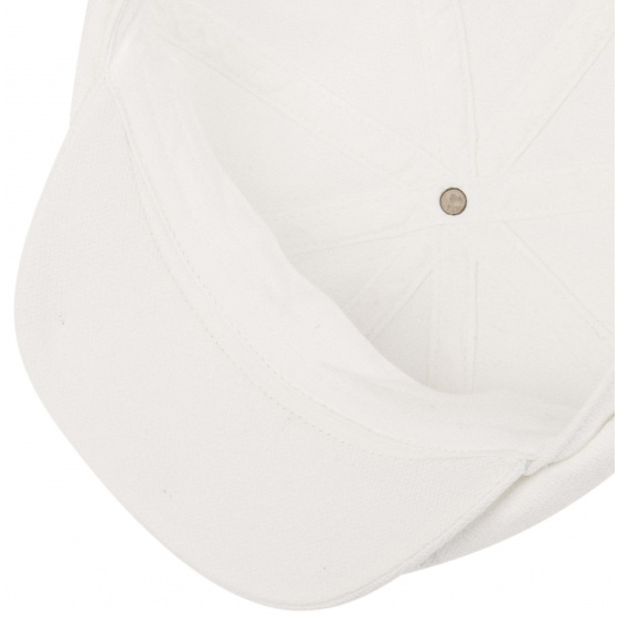 Stetson San Diego Cotton White Hatteras Cap UPF 40+ Stetson San Diego Cotton White Hatteras Cap UPF 40+