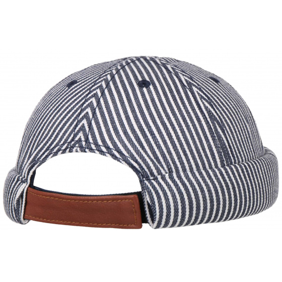 Docker Beanie Rostock Cotton Striped - Hammaburg