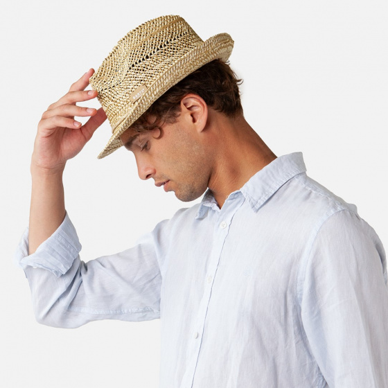 Anjar Paper Straw Trilby Hat - Barts Anjar Paper Straw Trilby Hat - Barts