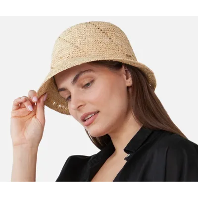 Chapeau Cloche Tikia Paille Naturel - Barts