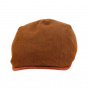 Flat cap cotton Rust anti UV UPF 40+ - Traclet
