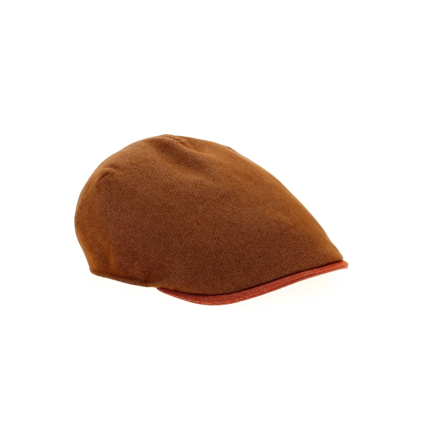 Casquette plate Lin Rouille anti UV UPF 40+ - Traclet