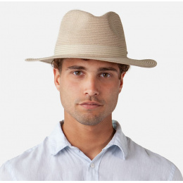 Taupe Carnations Trilby Hat - Barts