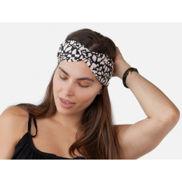 Women's Easy Headband Black & White Cotton - Barts