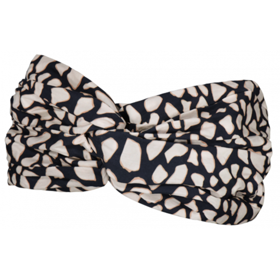 Women's Easy Headband Black & White Cotton - Barts Women's Easy Headband Black & White Cotton - Barts