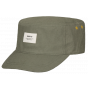 Military Cap Montania Linen & Cotton Khaki - Barts