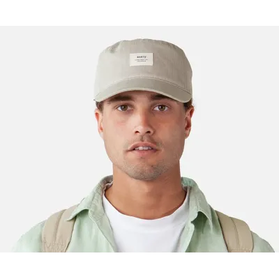 Montania Linen & Cotton Military Cap Sand - Barts ref 19761 traclet hat shop